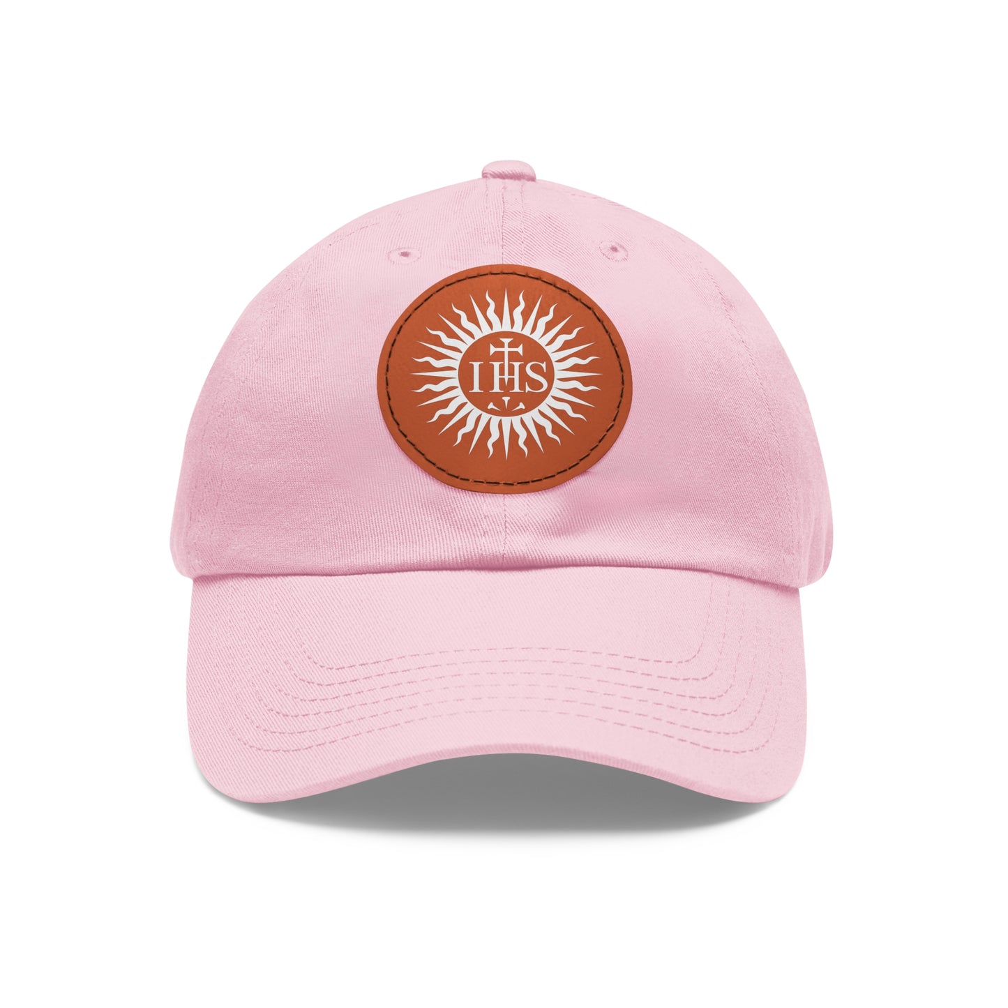 JHS Hat with Leather Patch (Round)