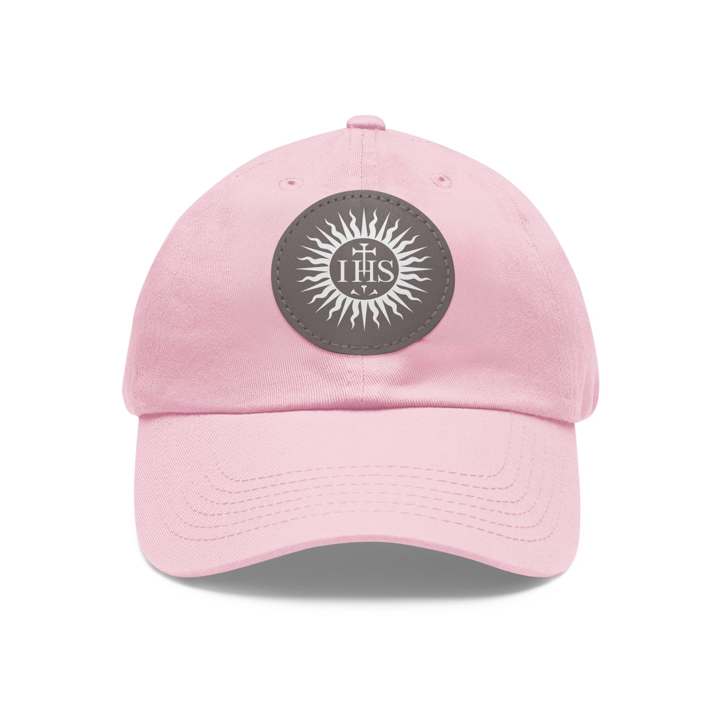JHS Hat with Leather Patch (Round)