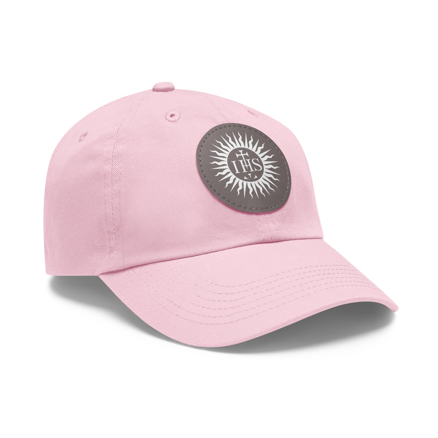 JHS Hat with Leather Patch (Round)