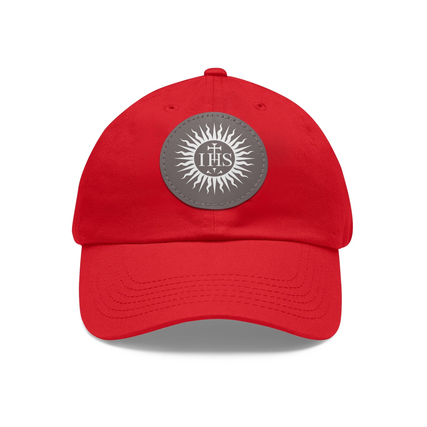 JHS Hat with Leather Patch (Round)