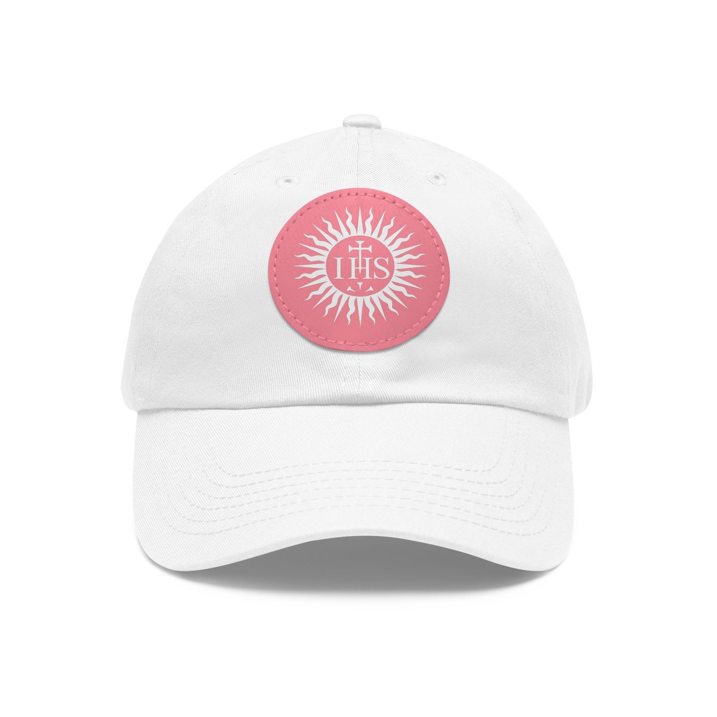 JHS Hat with Leather Patch (Round)