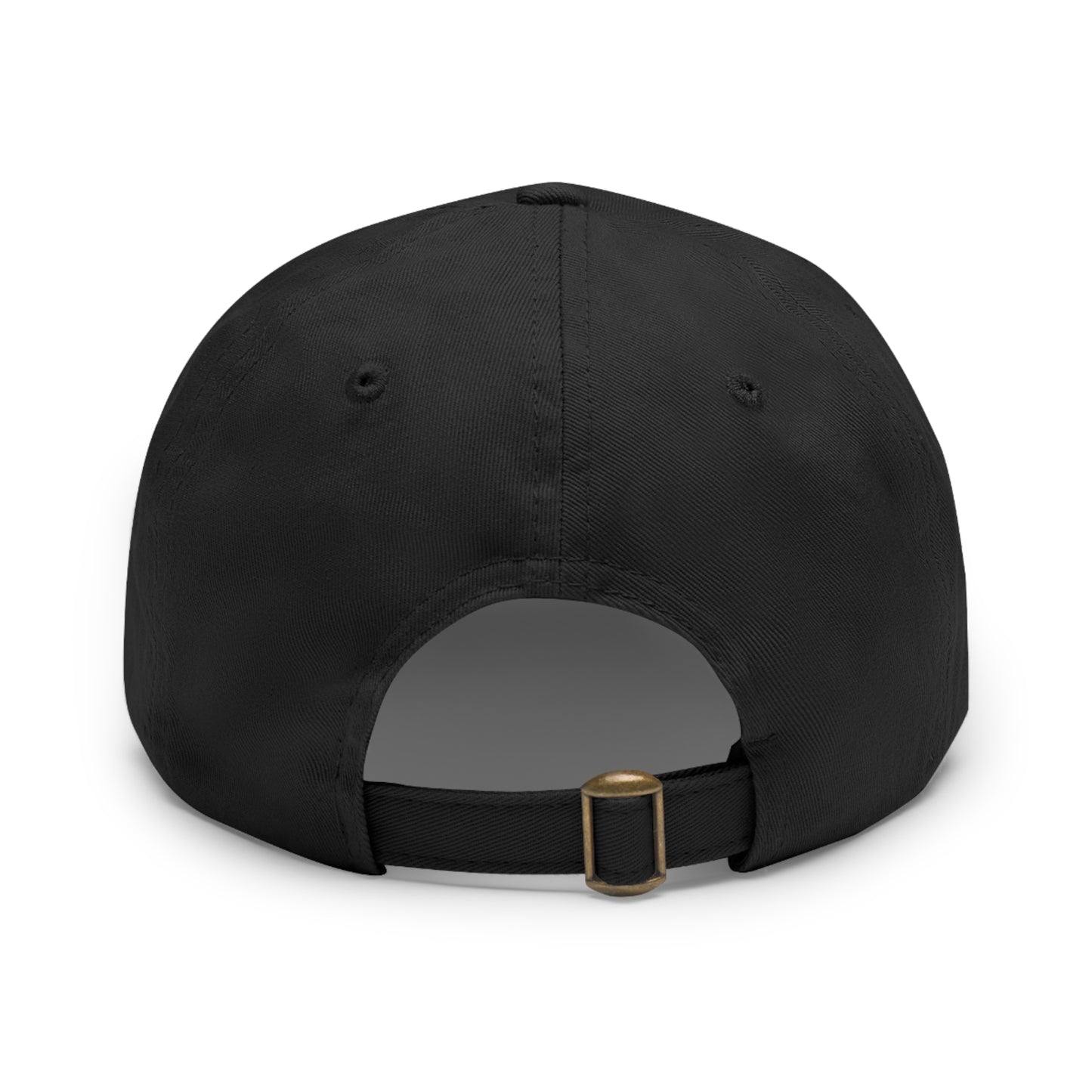 JHS Hat with Leather Patch (Round)