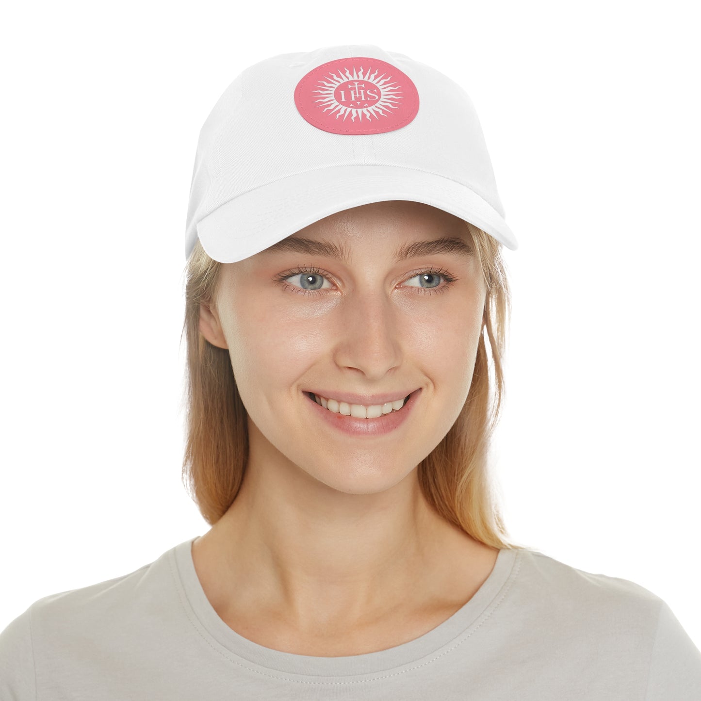 JHS Hat with Leather Patch (Round)