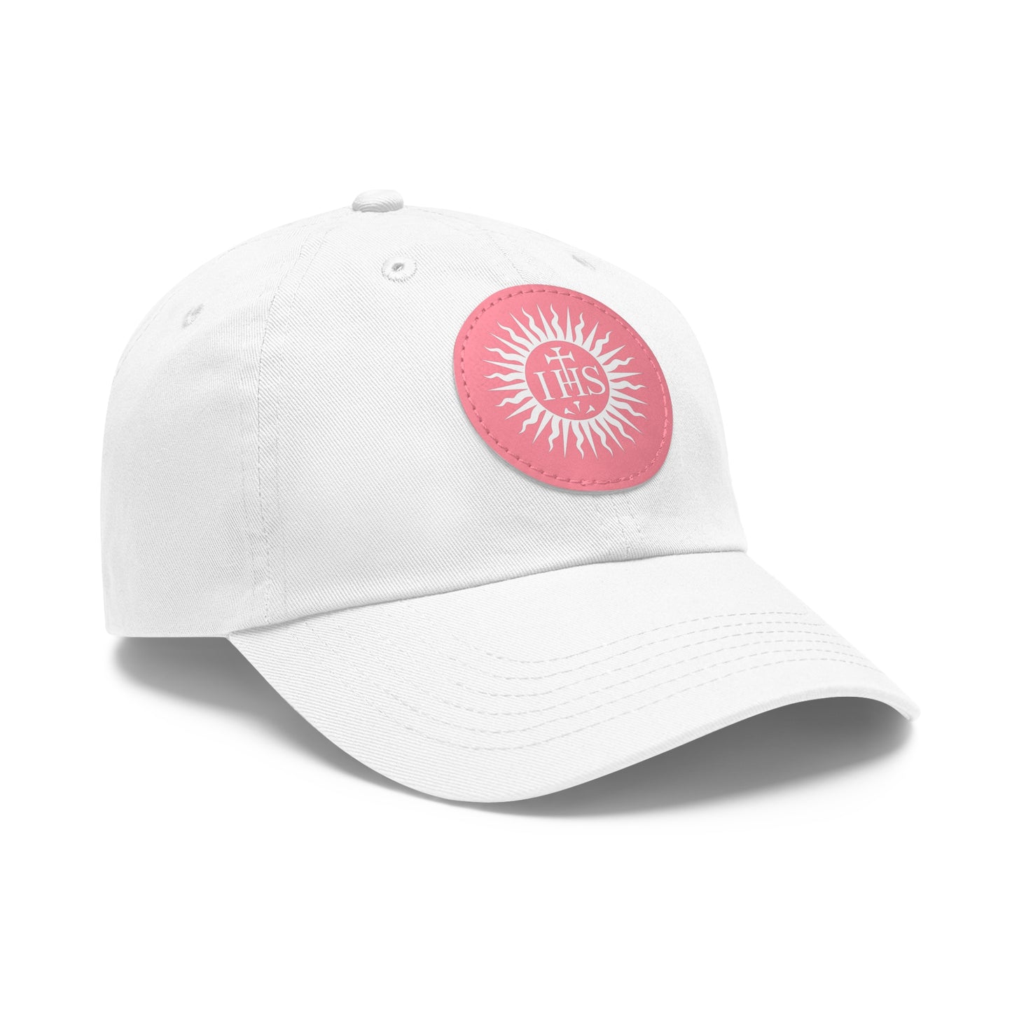 JHS Hat with Leather Patch (Round)
